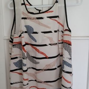 Cute print dress top
